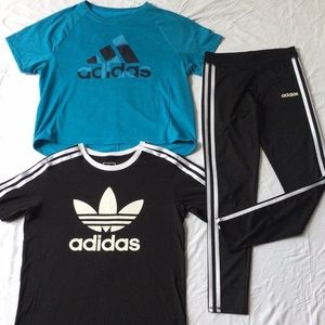 Girls ADIDAS CLOTHING BUNDLE